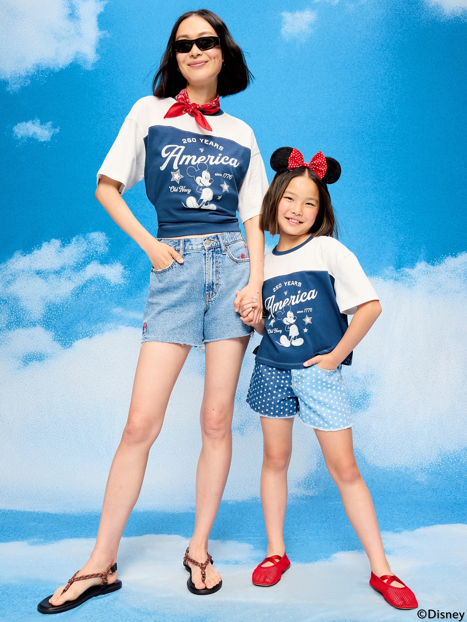 Old Navy x Disney Mickey Mouse Football-Style T-Shirt for Women