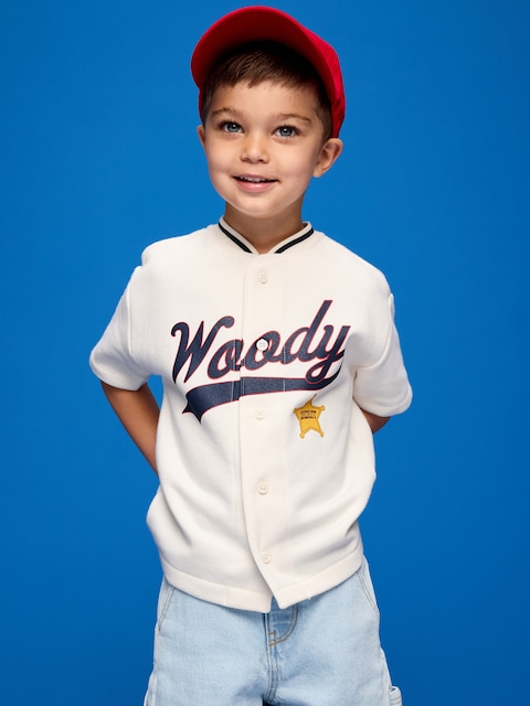 Old Navy x Pixar Toy Story Oversized Baseball Jersey Sweatshirt for Toddler Boys