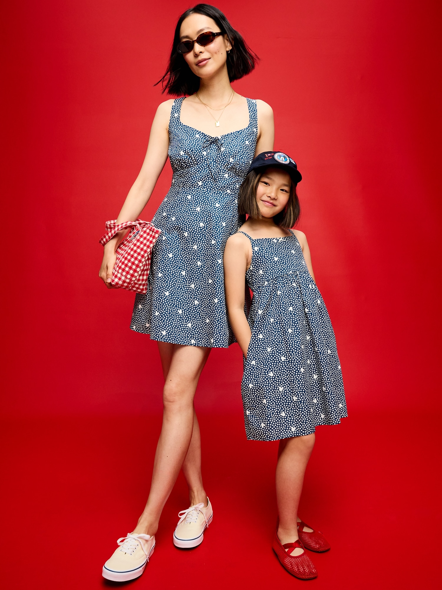 Old Navy x Disney Mickey Mouse Fit & Flare Cami Mini Dress for Women