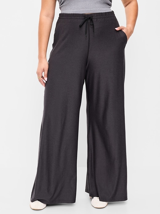 Image number 6 showing, High-Waisted CloudMotion Wide-Leg Pants