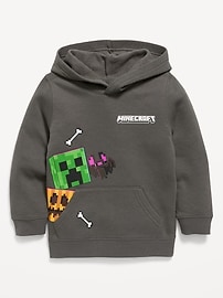 Image number 1 showing, Minecraft™ Unisex Graphic Pullover Hoodie