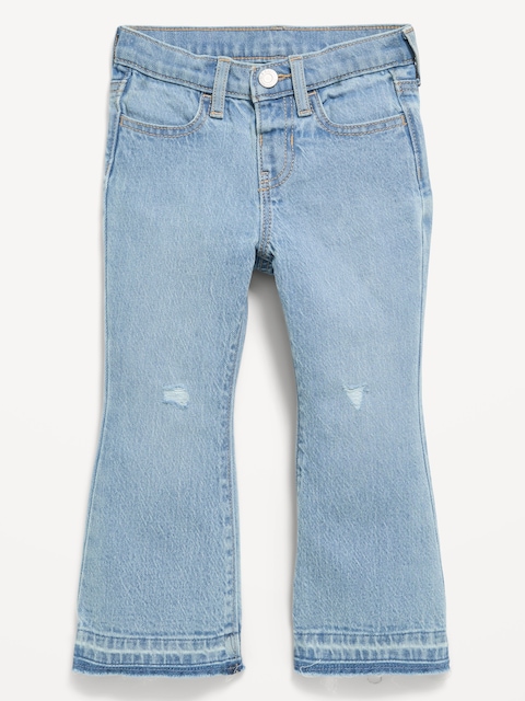 High-Waisted Flare-Leg Jeans for Toddler Girls