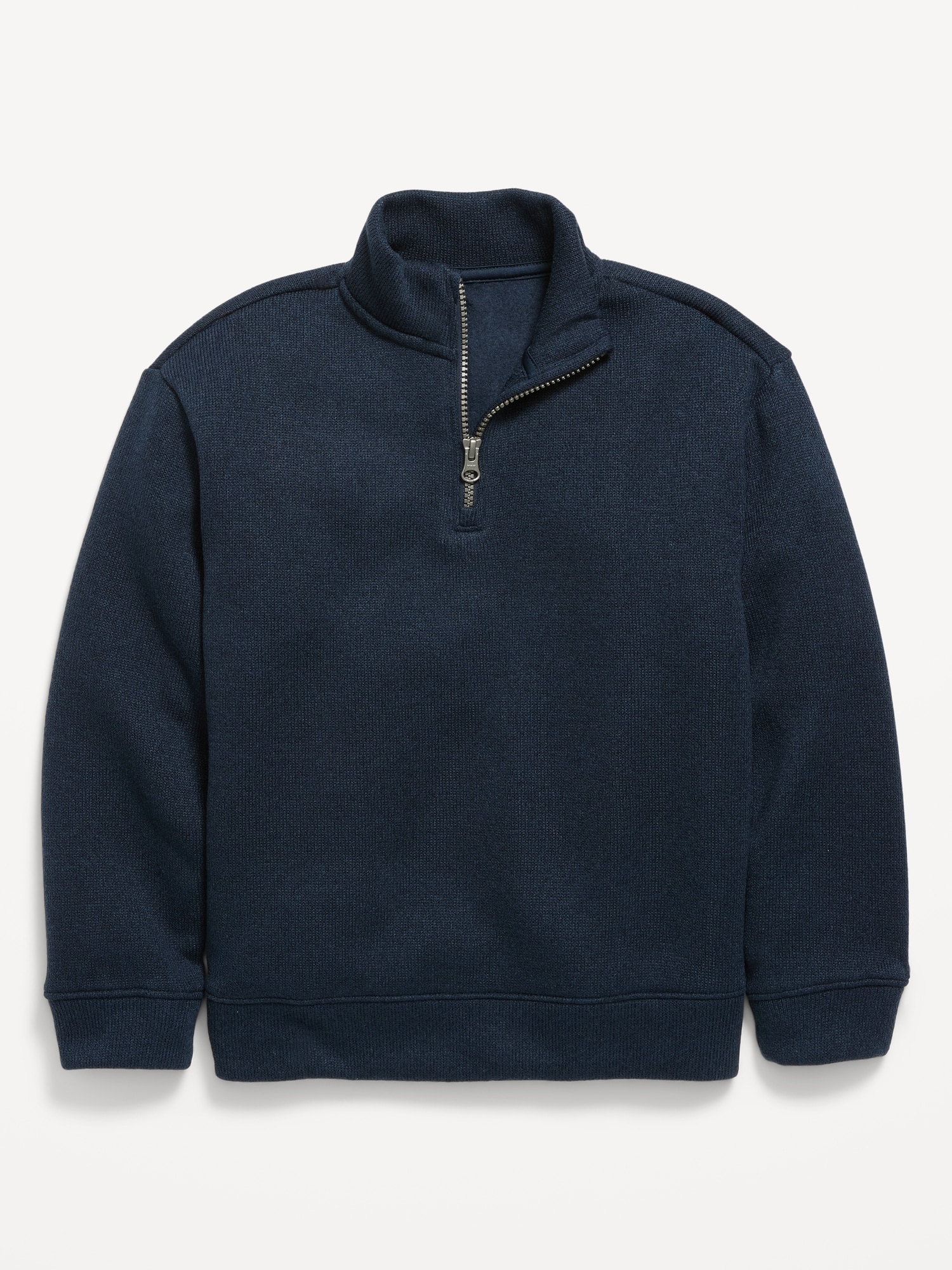 Sweater-Fleece Quarter-Zip for Boys