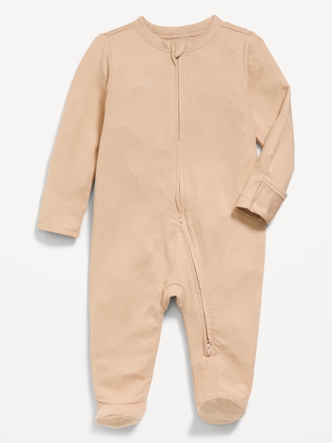 2-Way-Zip Sleep & Play Footed One-Piece for Baby