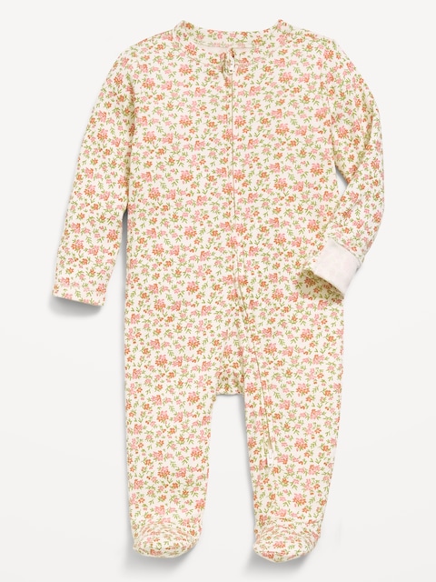 2-Way-Zip Sleep & Play Footed One-Piece for Baby