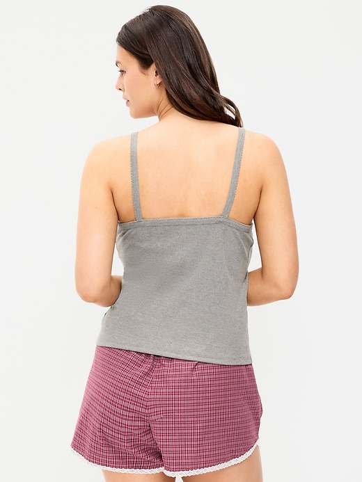 Image number 5 showing, Button-Front Cami Tank Top