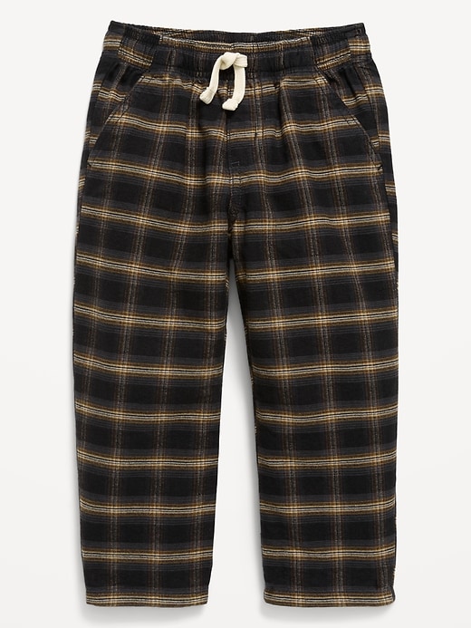 Image number 3 showing, Pull-On Barrel-Leg Pants for Toddler Boys