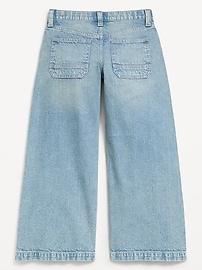 Image number 2 showing, Low-Rise Super Baggy Wide-Leg Jeans for Girls
