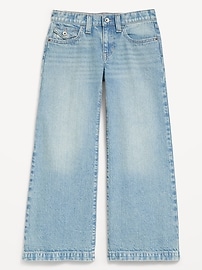 Image number 1 showing, Low-Rise Super Baggy Wide-Leg Jeans for Girls