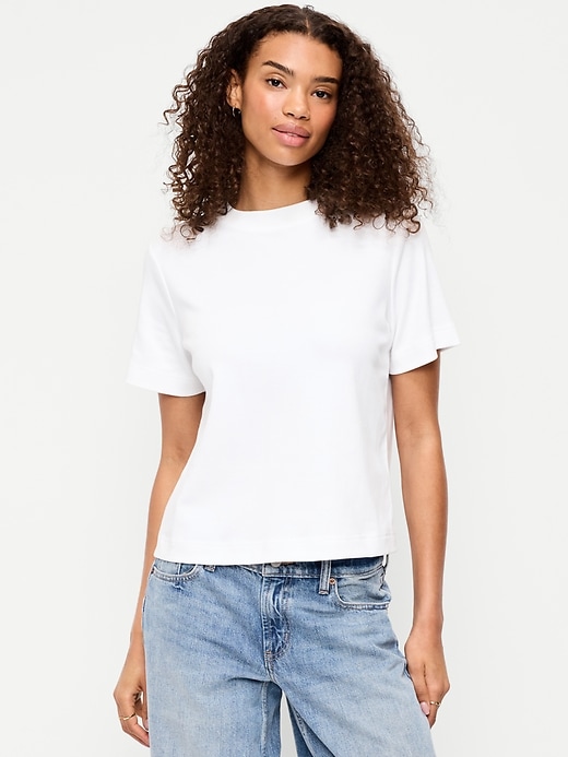 Image number 1 showing, Heavyweight Crew-Neck T-Shirt