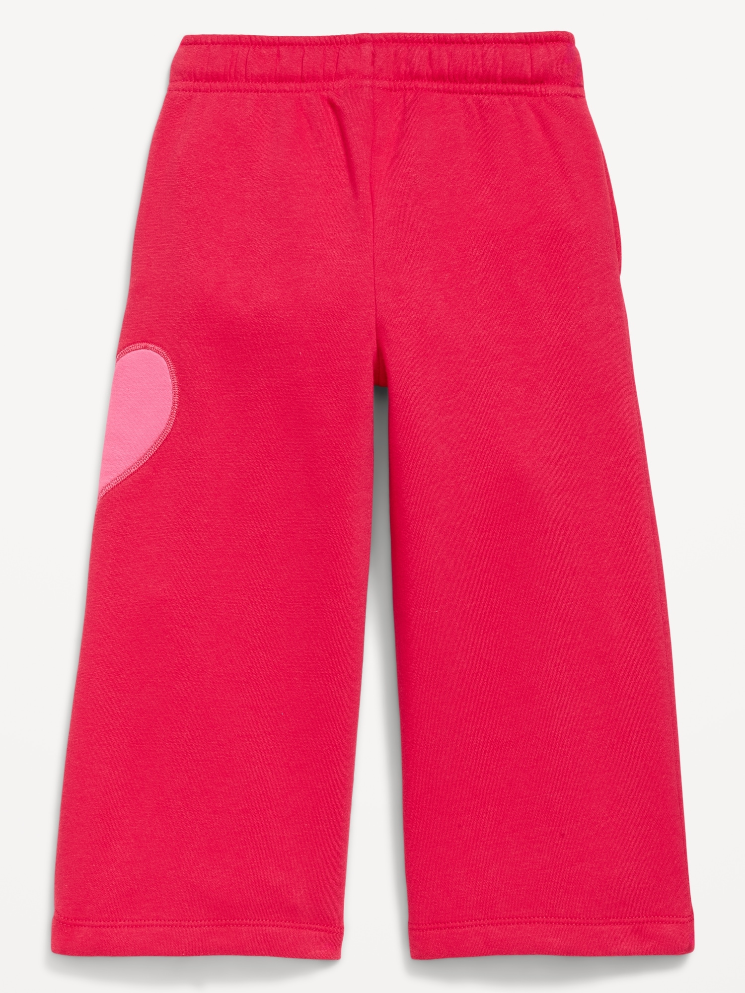 Wide-Leg Graphic Sweatpants for Toddler Girls
