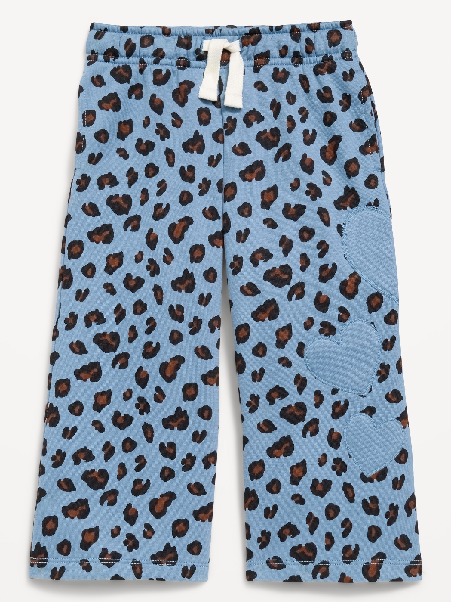 Printed Wide-Leg Sweatpants for Toddler Girls