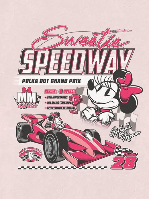Image number 2 showing, Minnie Mouse Sweetie Speedway Graphic T-shirt for Toddlers