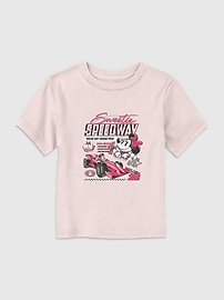 Image number 1 showing, Minnie Mouse Sweetie Speedway Graphic T-shirt for Toddlers