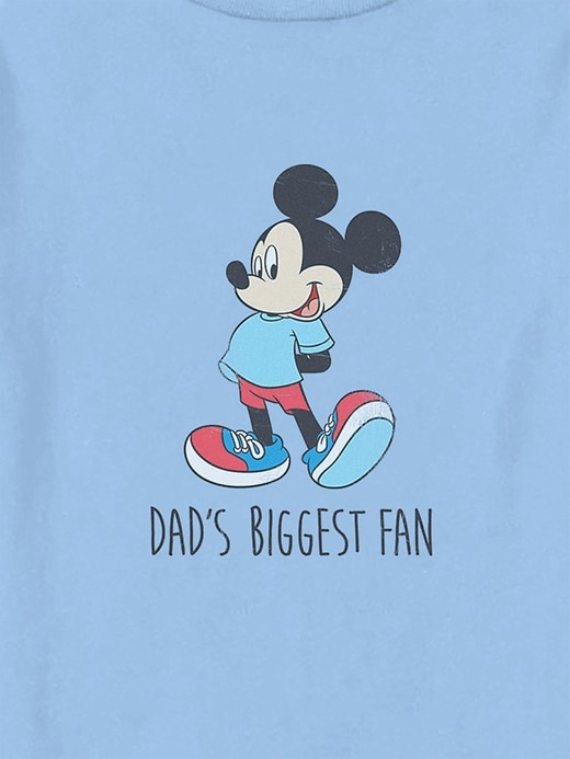 Image number 2 showing, Mickey Classic Dads Fan Mickey Graphic T-shirt for Toddlers