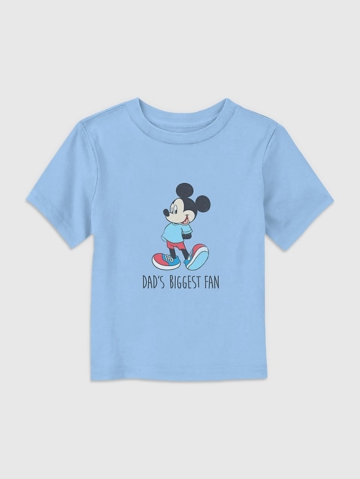 Image number 1 showing, Mickey Classic Dads Fan Mickey Graphic T-shirt for Toddlers