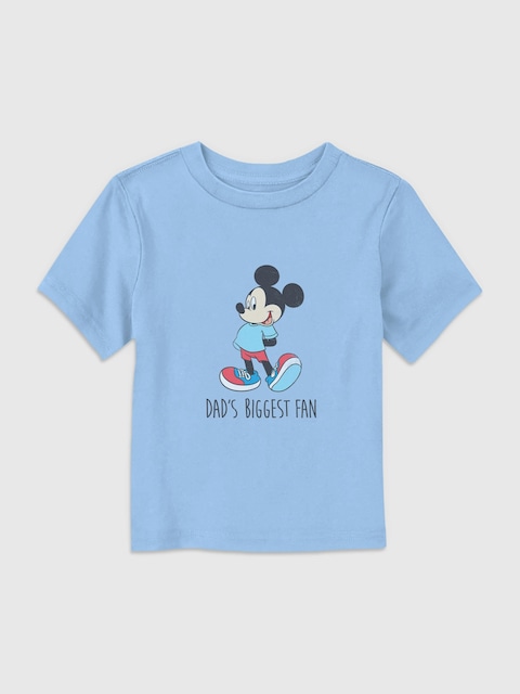 Mickey Classic Dads Fan Mickey Graphic T-shirt for Toddlers