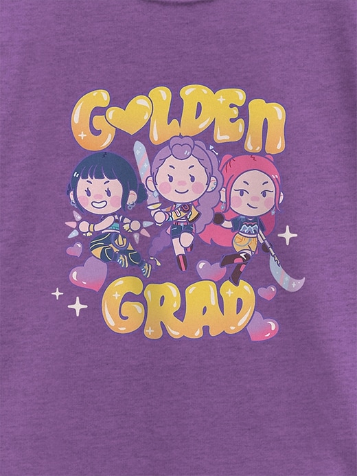 Image number 2 showing, K-Pop Demon Hunters Golden Grad Graphic T-Shirt