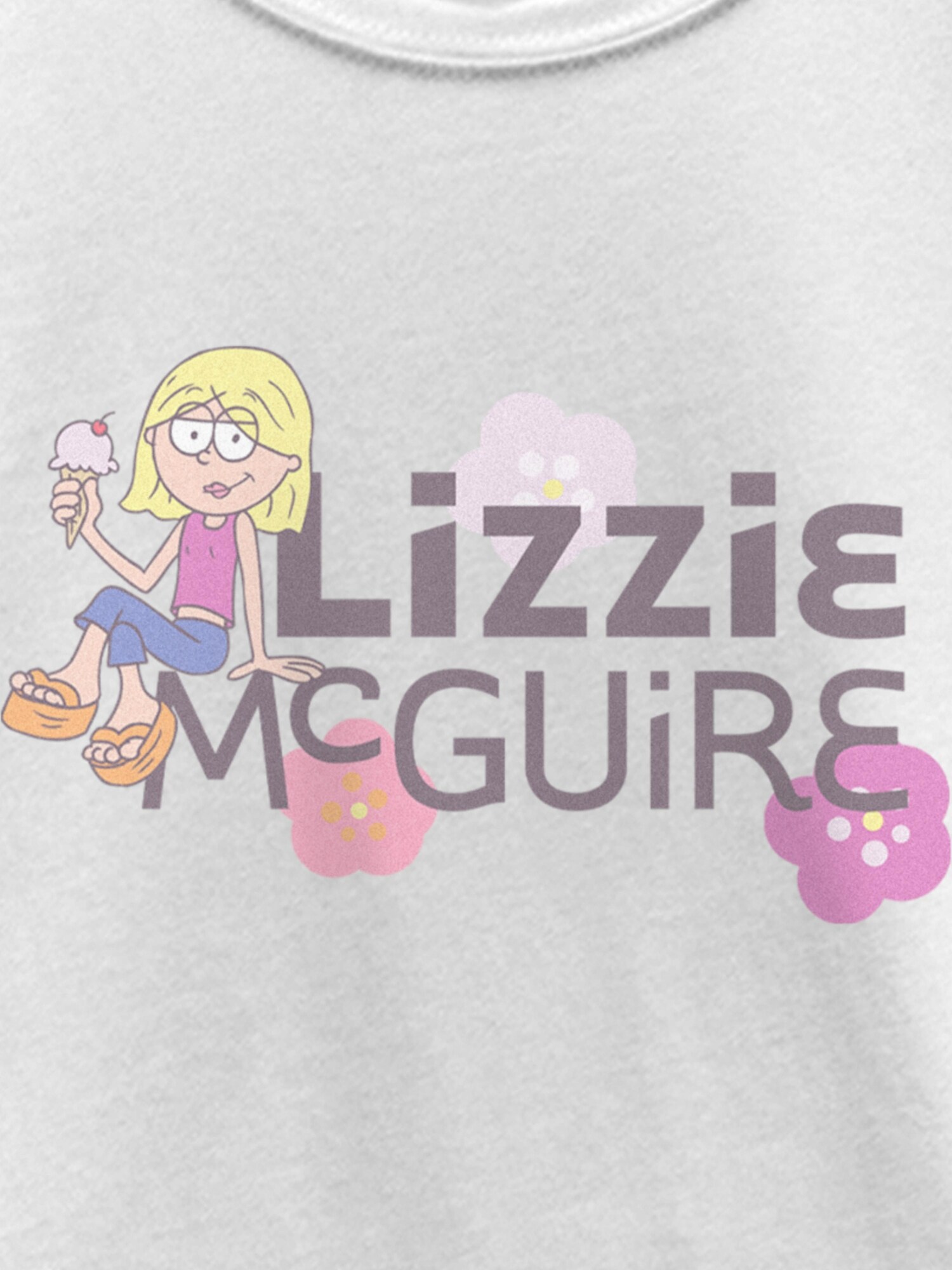 Детская футболка Old Navy Lizzy McGuire Graphic, цвет: Белый — фото 2