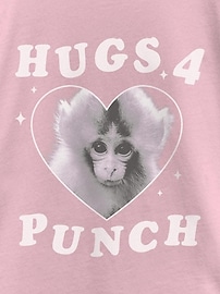 Image number 2 showing, Punch The Monkey Hugs Graphic T-Shirt
