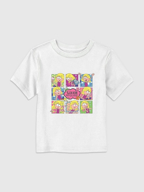 Lizzy McGuire Multi Lizzie Graphic T-shirt for Toddlers