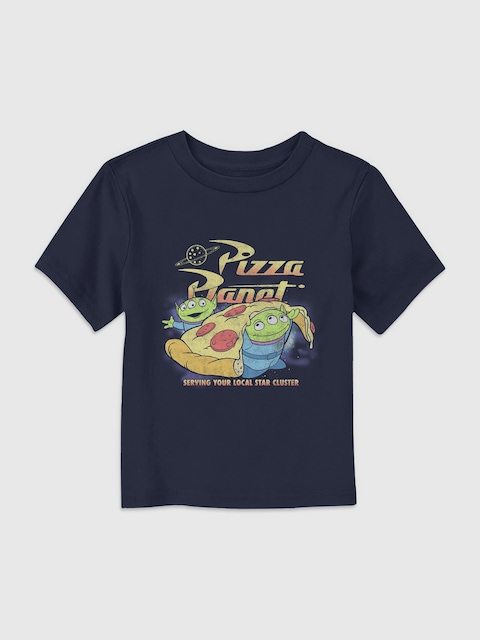 Toy Story Pizza Planet Graphic T-shirt for Toddlers