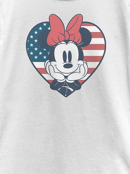 Image number 2 showing, Minnie Mouse Flag Graphic T-Shirt