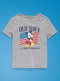 Image number 2 showing, Old Navy x Disney Mickey Mouse Unisex Logo-Graphic T-Shirt for Toddler
