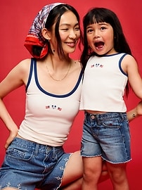Image number 4 showing, Old Navy x Disney Mickey Mouse Ribbed Tank Top for Toddler Girls