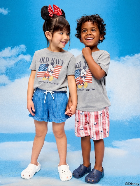 Old Navy x Disney Mickey Mouse Unisex Logo-Graphic T-Shirt for Toddler