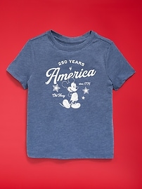 Image number 2 showing, Old Navy x Disney Mickey Mouse Unisex Logo-Graphic T-Shirt for Toddler