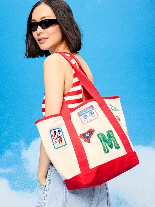 Image number 1 showing, Old Navy x Disney Mickey Mouse Large Tote Bag