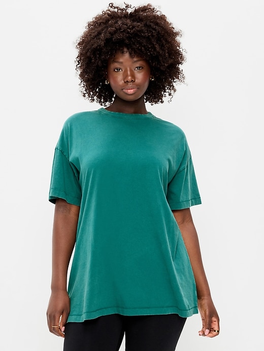 Image number 5 showing, Oversized EveryWear Tunic T-Shirt