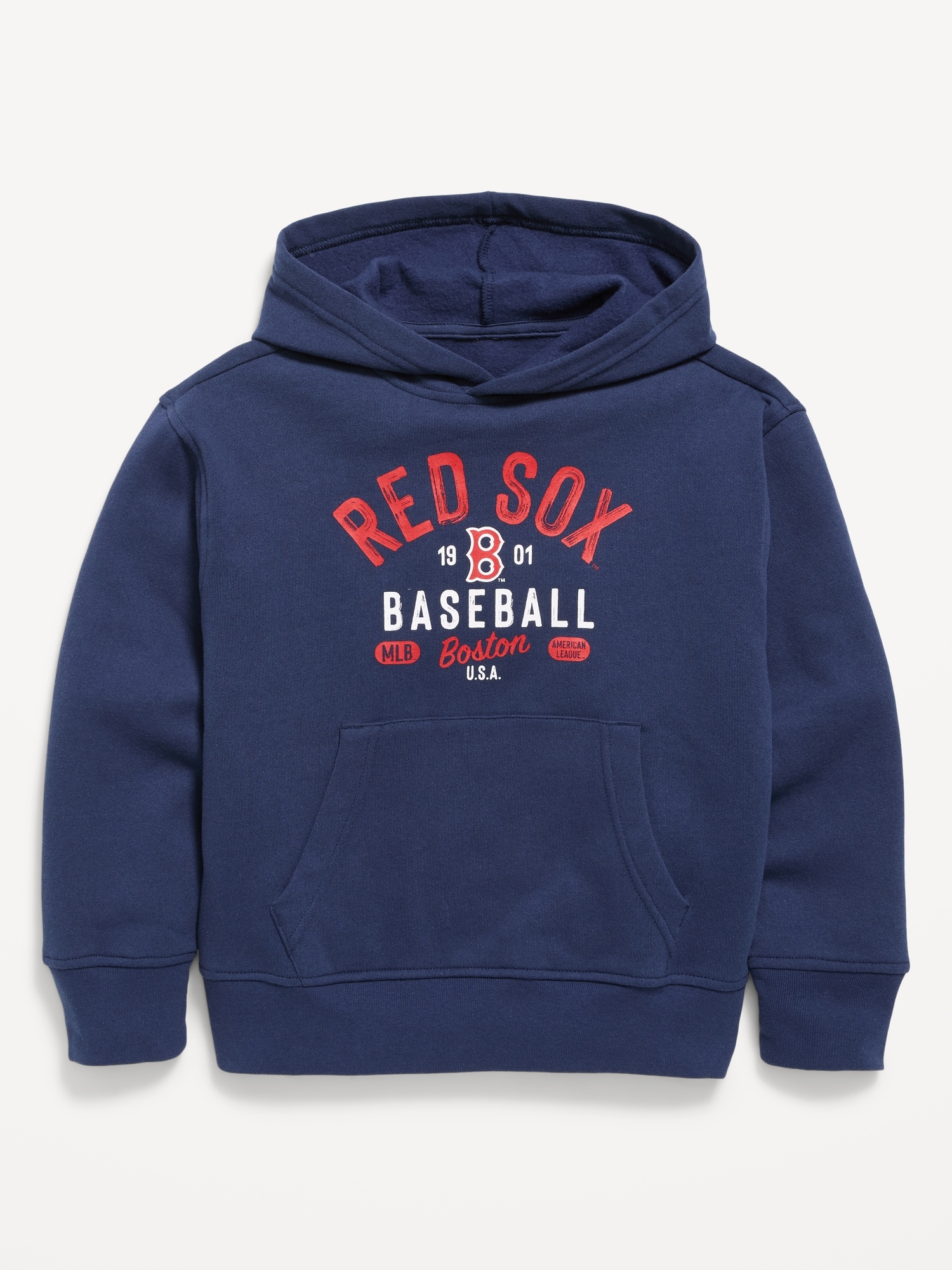 Boston Red Sox Gender-Neutral Pullover Hoodie for Kids