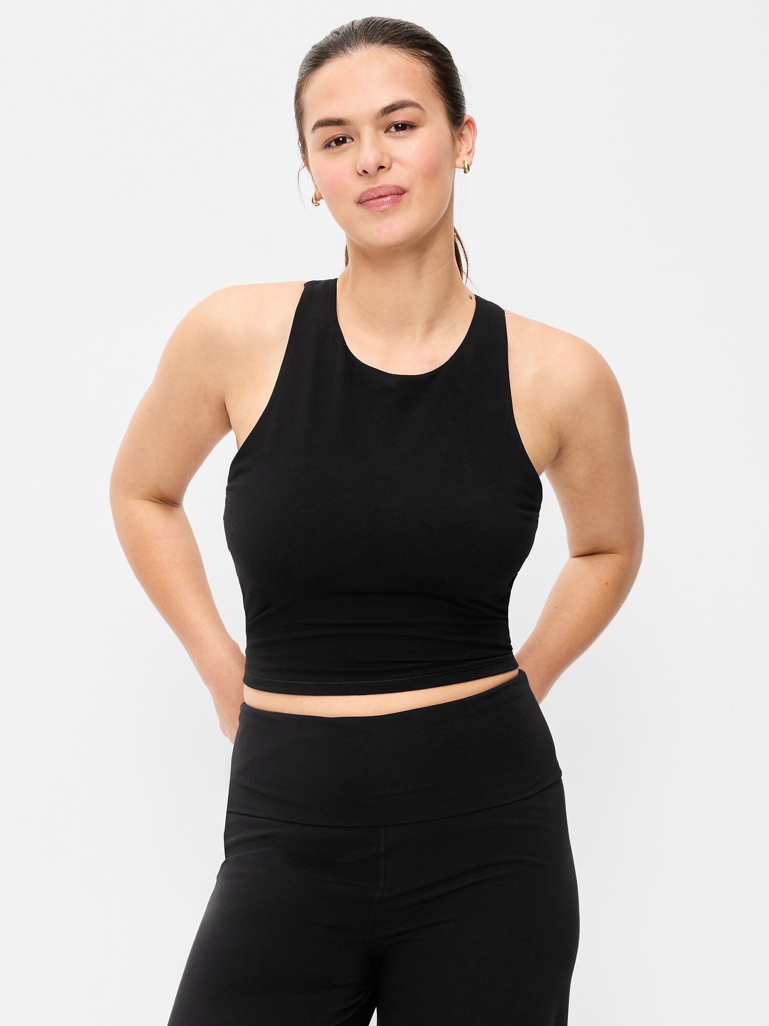 Спортивное бра PowerChill, борцовская спина — Old Navy, цвет: Чёрный — фото 5