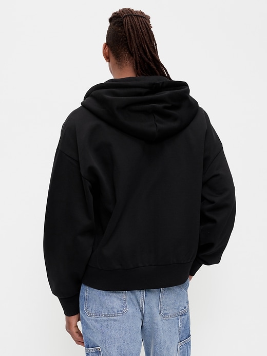 Image number 2 showing, Oversized Heavyweight Full-Zip Rotation Hoodie