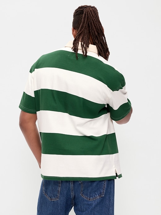 Image number 2 showing, Striped Rugby Polo