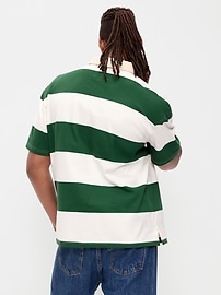 Image number 2 showing, Striped Rugby Polo
