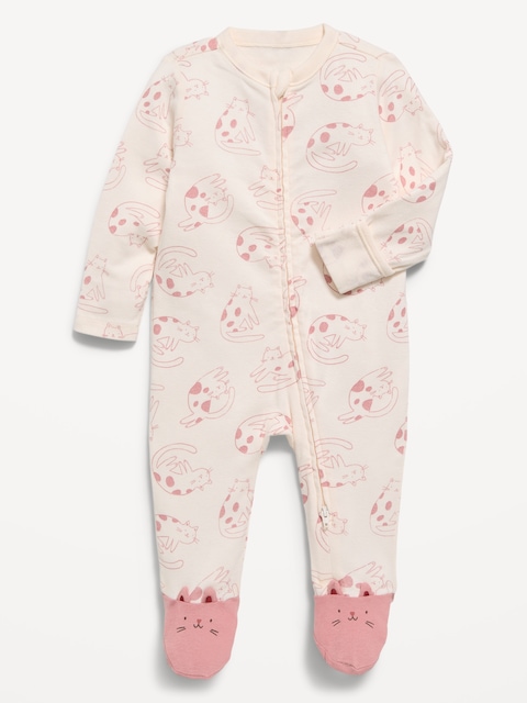 2-Way-Zip Sleep & Play Footed One-Piece for Baby