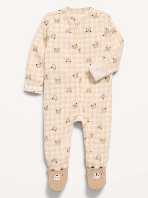 2-Way-Zip Sleep & Play Footed One-Piece for Baby