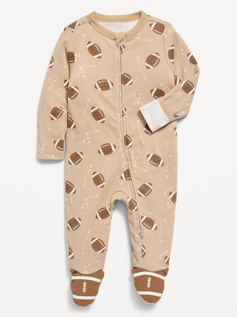 2-Way-Zip Sleep & Play Footed One-Piece for Baby