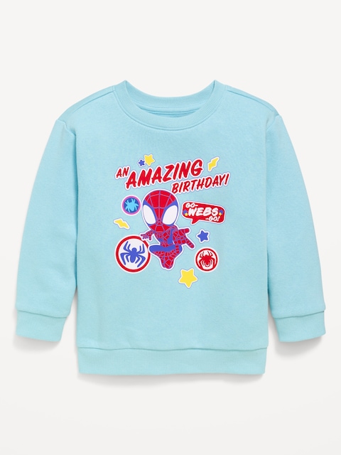 Marvel™ Spider-Man Oversized Graphic Sweatshirt for Toddler Boys