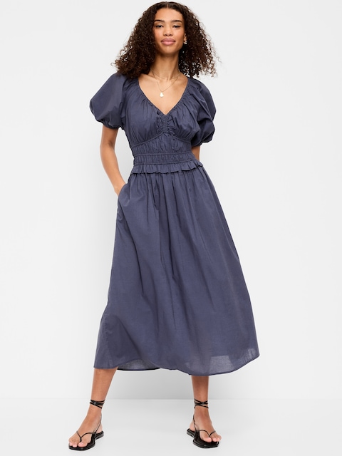 Fit & Flare Prairie Midi Dress