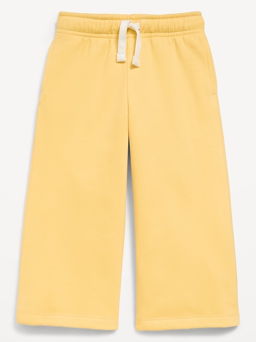 Image number 1 showing, Wide-Leg Sweatpants for Toddler Girls