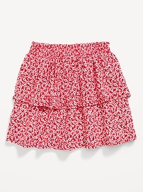 Image number 3 showing, Printed Crinkled Tiered Skirt for Toddler Girls