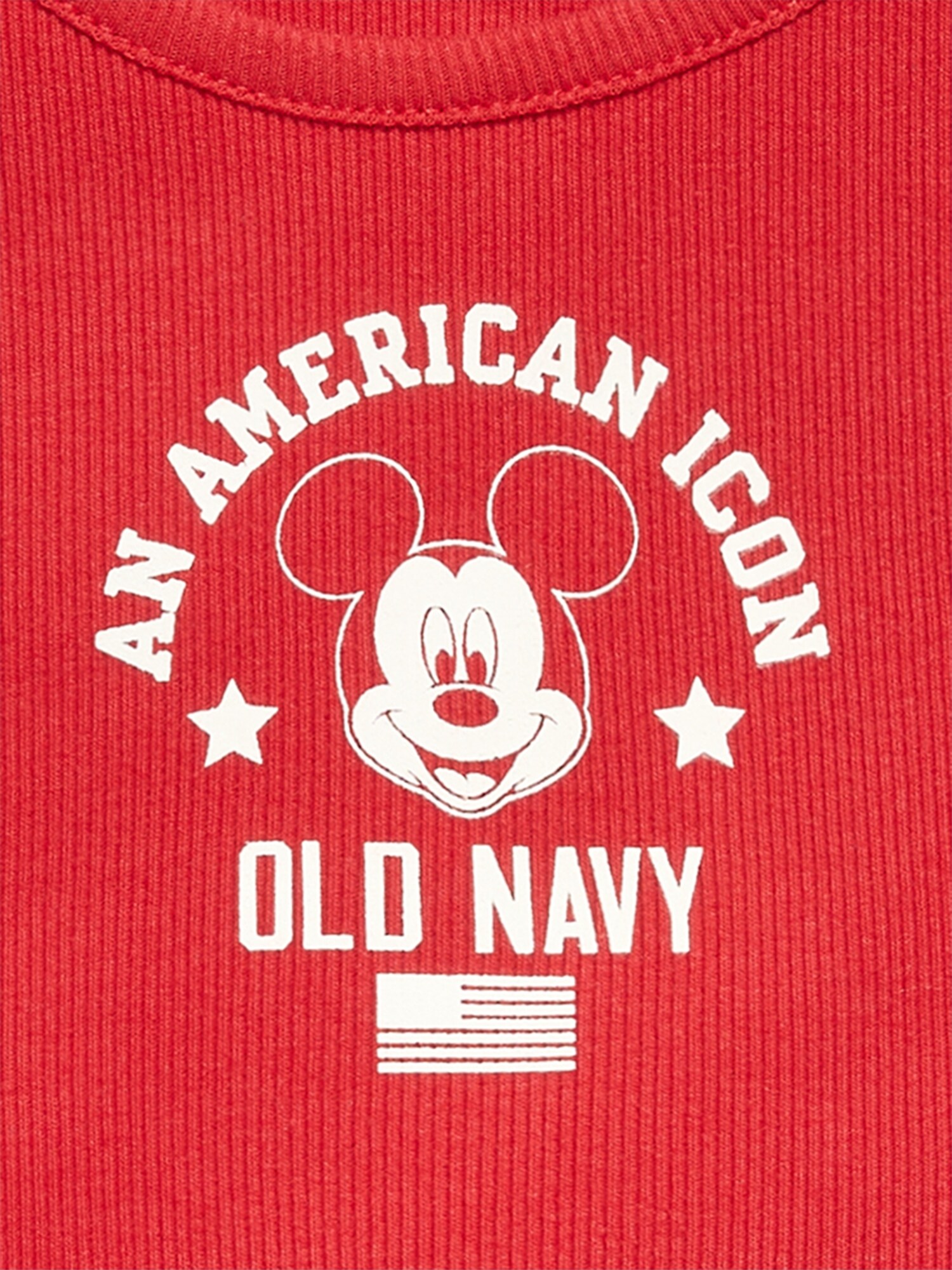 Топ Old Navy x Disney Mickey Mouse Fitted Tank Top для девочек, цвет: Красный — фото 5
