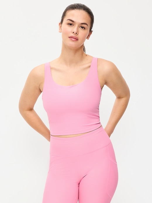 Image number 3 showing, Light Support PowerSoft Longline Sports Bra