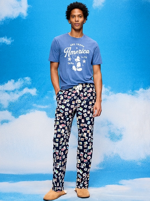 Image number 1 showing, Old Navy x Disney Poplin Pajama Pant for Men