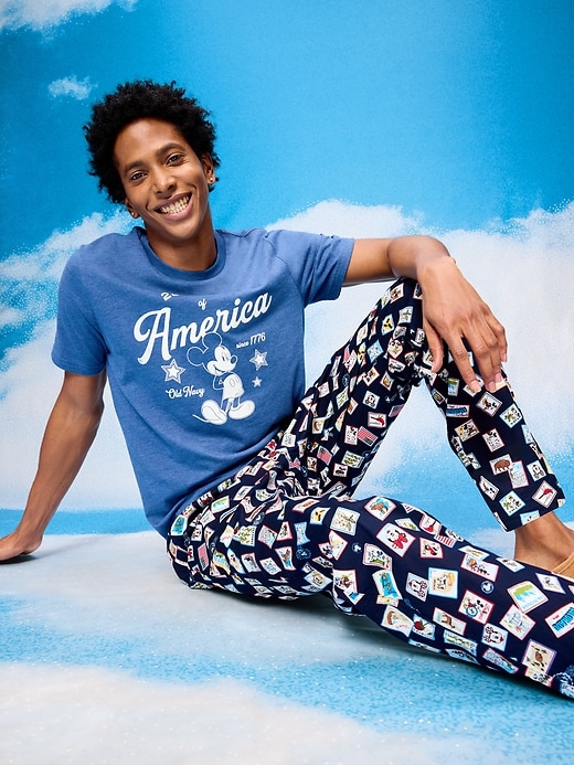 Image number 4 showing, Old Navy x Disney Poplin Pajama Pant for Men