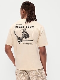 Image number 2 showing, Loose Heavyweight Graphic T-Shirt